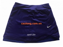 Váy Cầu Lông Nike 7428 Xanh Tím (Thun 4 chiều) 