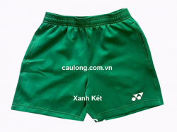 Quần Short Cầu Lông Nam Yonex Logo Xanh Két