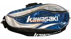 Túi Vợt Cầu Lông 3 Ngăn Kawasaki KBB-8968 Xanh Bạc
