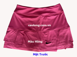 Váy Cầu Lông Nike 24565 Màu Hồng (Thun 4 chiều)