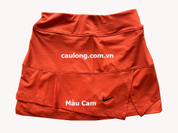 Váy Cầu Lông Nike 24565 Màu Cam (Thun 4 chiều)