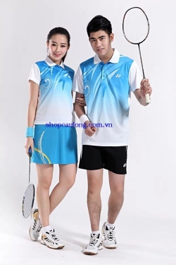 Áo Cầu Lông Nữ Cổ Bâu Yonex 15301B