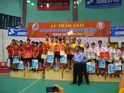 Hà Nội bảo vệ thành công chức vô địch giải cầu lông đồng đội toàn quốc