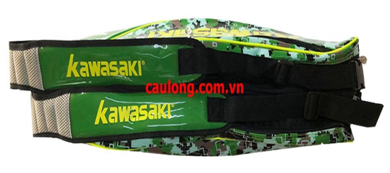 Túi Vợt Cầu Lông Kawasaki 2 Ngăn KBB-8637 Xanh Lá