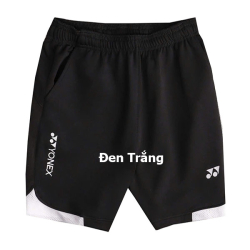 Quần Short Cầu Lông Nam Yonex KPRO67A Đen Trắng