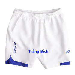 Quần Short Cầu Lông Nam Yonex KPRO67A Trắng Bích