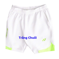 Quần Short Cầu Lông Nam Yonex KPRO67A Trắng Chuối