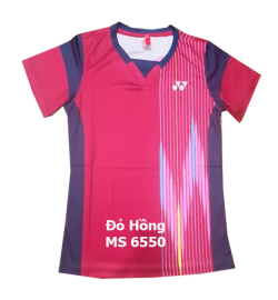 Áo Cầu Lông Nữ Cổ Tròn Yonex Đội Tuyển Nhật Shida 6550B, Áo In Cao Cấp 2 mặt