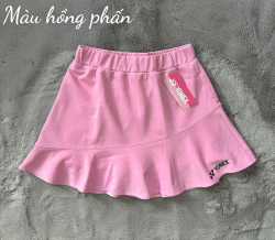 Váy Cầu Lông Yonex 668X Xòe Hồng Phấn 