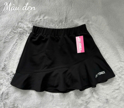 Váy Cầu Lông Yonex 668X Xòe Màu Đen