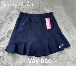 Váy Cầu Lông Yonex 668X Xòe Xanh Đen