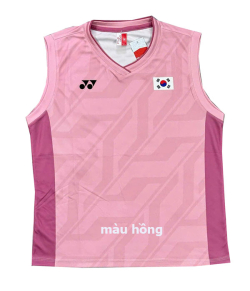 Áo Cầu Lông Nữ Sát Nách Yonex Đội Tuyển Hàn 6553B